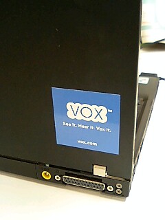 VOXステッカー